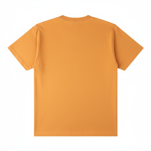 เสื้อยืดสีเหลืองมัสตาร์ดพรีเมียม ผ้าฝ้าย 100% เนื้อหนา คอกลม แขนสั้น สำหรับผู้ชาย สไตล์ลำลอง ขายส่ง - Product Image 2