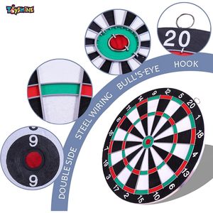 CH Games Master Ensemble de jeu de fléchettes avec fléchettes en plastique et support pour jeux sportifs d'intérieur - Product Image 2