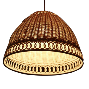 Factory Direct Price Boho <b>Rattan</b> Bamboo Hanging Lamp Eco Friendly Handmade Ceiling Light Custom Size Color Available - Product Image 1