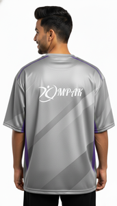 Camiseta de Hombre, Corte Regular, Sublimada, Poliéster/Algodón, Ecológica, Transpirable, Moderna, Informal, Estilo Urbano - Product Image 4