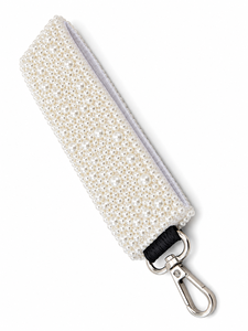 Llaveros Ajustables con Perlas Blancas Clásicas y Elegantes, Regalos Promocionales Personalizados, Recuerdos para Fiestas, Accesorios para Eventos y Celebraciones - Product Image 4