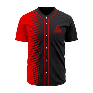 Maillots de baseball professionnels en gros, imprimés, respirants, à séchage rapide, antibactériens, grandes tailles, personnalisables, nouveau style, pour l'entraînement - Product Image 5