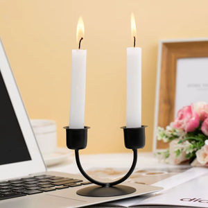 Premium Quality Metal Candle Holder For Wedding Centerpiece Dining Table Elegant Home Decoration Accessory - Product Image 1
