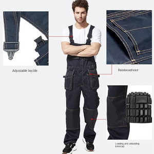 Overoles con Tirantes Aislantes para Hombre, Diseño de Overol con Tirantes, Resistentes al Fuego, a los Cortes y Transpirables, para Adultos - Product Image 6