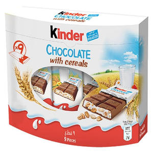 Chocolat Kinder avec céréales Minis Pouch 108g pack de 12 - Product Image 3