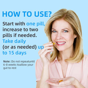 Senna ve <span class=keywords><strong>Psyllium</strong></span> kabuğu ile doğal kolon detoks kapsülleri | Bağırsak sağlık ve sindirim desteği - Product Image 6