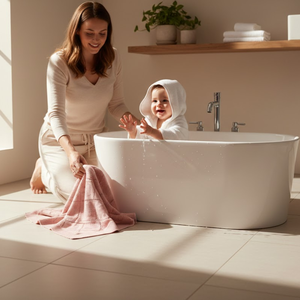 พรมเช็ดเท้าผ้าฝ้ายแท้ 100% ดีไซน์หรูหรา |   พรมห้องน้ำลายเพชรแบบถักเนื้อนุ่ม ซึมซับดี เป็นมิตรกับสิ่งแวดล้อม |   แห้งเร็ว - Product Image 4