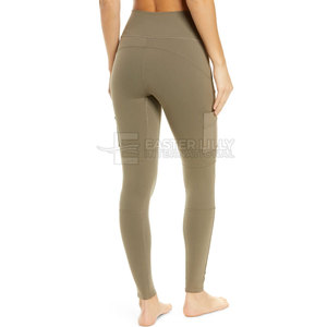 Leggings de Yoga de Buena Calidad con Cintura Elástica y Diseño de Logotipo Personalizado, Leggings de Yoga a Precio Económico en Oferta para Venta en Línea - Product Image 3