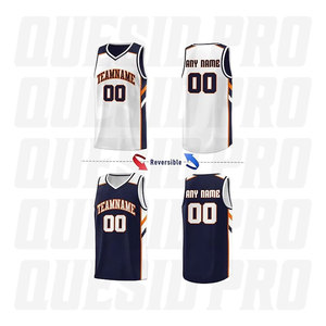 Maillots de basket-ball en mesh de qualité supérieure, séchage rapide, respirants, vêtements de sport d'équipe, chemises personnalisées avec logo, fournisseur OEM en gros - Product Image 3