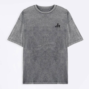 Camiseta Deportiva para Hombre con Efecto Desgastado, Transpirable y Ligera, Corte Holgado, Ropa de Entrenamiento para Hombre, Camiseta con Efecto Desgastado - Product Image 3