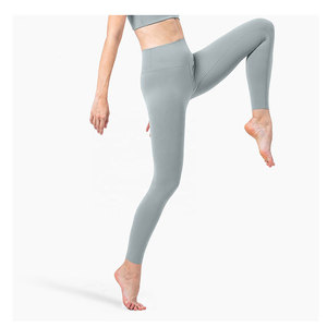 Nouveauté : Leggings de yoga personnalisés à taille élastique pour femmes – Tenue de sport et fitness - Product Image 5