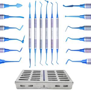 Espátula de Resina Compuesta Dental Azul, Herramientas Dentales, Instrumento Dental para Rellenos de Resina - Product Image 3
