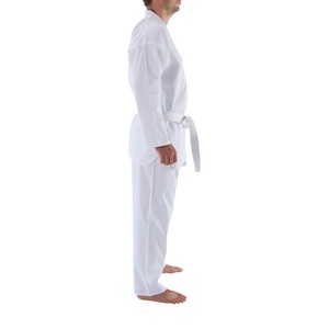 Ensemble d'uniformes de Taekwondo pour hommes TAKESHI FIGHT GEAR 100% coton, fabrication professionnelle, séchage rapide, respirant - Product Image 2