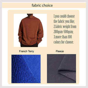Sudadera Personalizada para Hombre, Cuello Redondo, Tejido Grueso, 600 g/m², Estilo Urbano, para Marcas de Ropa, MOQ Bajo, Venta al Por Mayor - Product Image 6
