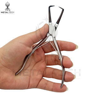 Pince de retrait d'extensions capillaires en acier inoxydable, à pointe incurvée vers l'intérieur, ouvre-anneaux micro-liens, outil de démolition de liens en kératine pour salon - Product Image 3