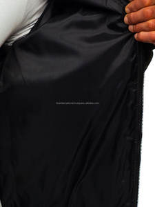 Chaqueta de bombardero ligera acolchada de alta calidad personalizada para hombre, cortavientos de moda informal para invierno, ropa larga al por mayor - Product Image 6