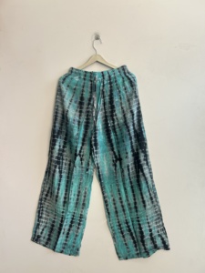 Pantalones de Mujer de Corte Recto, Pierna Ancha, Estilo Bohemio Gitano - Product Image 4