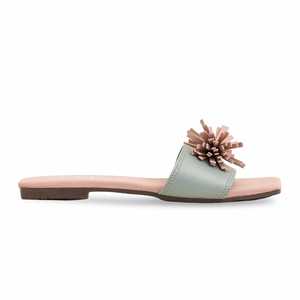 Pantoufles décontractées roses pour femmes Cl2064 avec imprimés d'animaux - Product Image 4