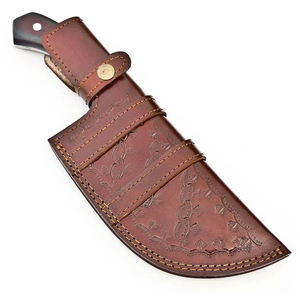 Couteaux de cuisine LEGACY BLADES modernes, écologiques, faits à la main en acier Damas, couteau à viande à bord tranchant comme un rasoir, manche en bois, passe au lave-vaisselle - Product Image 4
