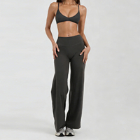 XW-AWX8002-3+ACK8002 Fournisseur d'usine Vêtements de yoga et de Pilates, Ensemble de sport 2 pièces personnalisé (soutien-gorge et pantalon) pour le fitness et la mode