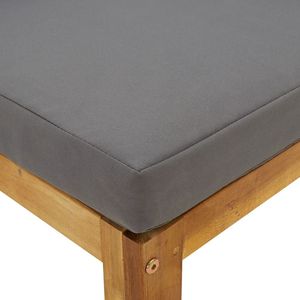 2pcs Dark Gray <b>Corner</b> Sectional Sofas with <b>Cushions</b> Patio Furniture Set - Product Image 6