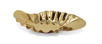 Assiettes de Présentation Haut de Gamme Modernes en Acier Inoxydable Faites à la Main Écologiques Plaqué Or Lisse Incassables pour Mariage Lot de 100 Sans BPA