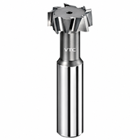 Fraise en carbure à 6 dents, longueur de coupe 80 mm, non revêtue, pour usinage en CNC