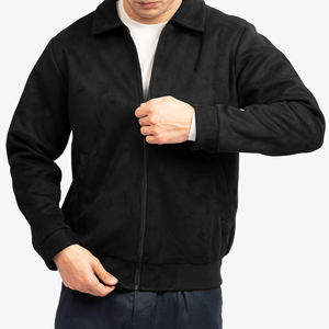 Veste d'hiver pour homme en nylon matelassé, doublée, épaisse, en polaire, sans col, coupe-vent, à capuche, pour les sports de plein air - Product Image 5