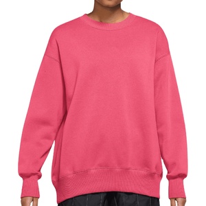 Sudadera de Algodón Personalizada para Mujer, Sudadera Holgada con Cuello Redondo para Otoño e Invierno, Sudadera Informal para Mujer y Hombre - Product Image 1