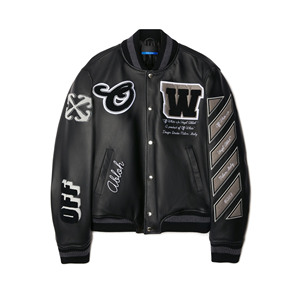Custom Varsity <b>Baseball</b> <b>Jacket</b> | OEM College Style Letterman Varsity <b>Jacket</b> Snap Button Closure and Ribbed Cuffs <b>for</b> Teamwear - Product Image 1