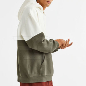 Sweat-shirts personnalisés pour hommes, en coton, style décontracté streetwear, avec logo OEM, pour l'hiver et l'automne, fabrication en usine. - Product Image 2