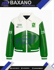 Chaqueta de Carreras Iota Phi Lambda IPL Sorority con Cierre de Cremallera, Chaqueta de Carreras Personalizada con Patrón de Llamas de Algodón de Alta Calidad - Product Image 5