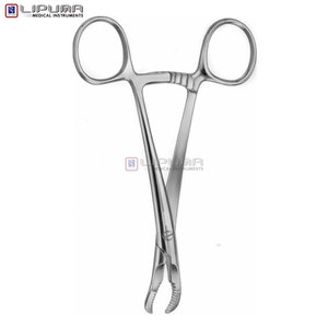 Pince de repositionnement chirurgicale à cliquet 140 mm (5 1/2 pouces) pour une manipulation et un positionnement précis, avec source d'alimentation manuelle et sécurité MOL - Product Image 3