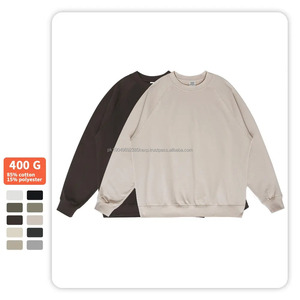 Para hombre casual personalizado cuello redondo jersey de gran tamaño francés Terry algodón unisex personalizado sudaderas de manga larga - Product Image 6