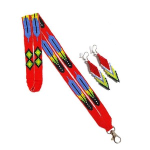 Sangle personnalisée brodée et perlée pour sacs de femme - Thème moderne de remise de diplôme et rentrée scolaire par MD HANDICRAFTS - Product Image 5