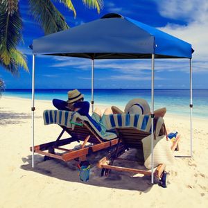 Tente de camping pliable d'extérieur 6,6 x 6,6 pieds avec sac de transport, abri portable facile à utiliser pour les activités de plein air - Product Image 2