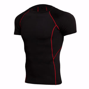 Camisetas de compresión sin mangas de poliéster para hombre, para correr y hacer deporte, estilo Rash Guard, ajustadas para gimnasio, las mejores, 2026 OEM, ¡Gran oferta! - Product Image 1