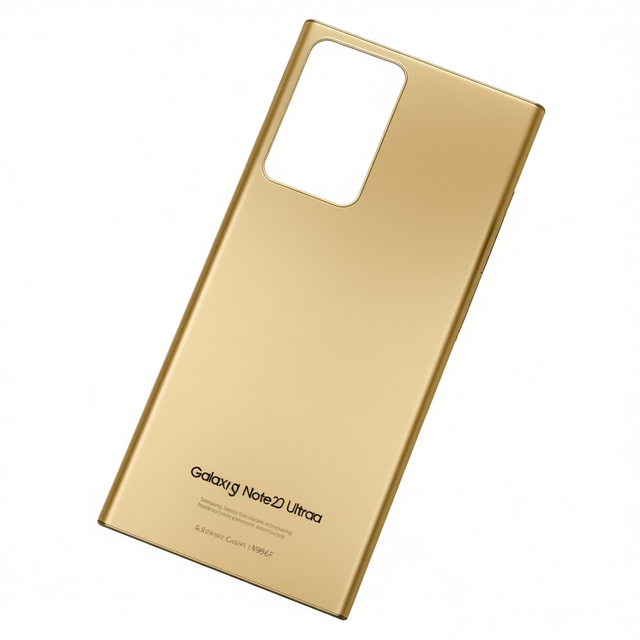 For for Note 20 Ultra Aluminum Electroplate Shockproof Back Cover N986F Gold Replacement Part