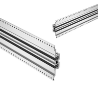 Rail horizontal RDEKONO Rittal Eurocard, rail de guidage pour carte PCB, taille personnalisée, fabricant de rails de fixation