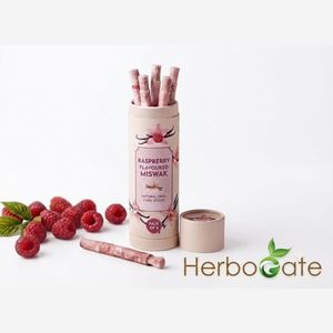 Barra de cuidado dental herbal premium con sabor a frambuesa, producto natural de higiene bucal para limpieza de dientes y refrescante del aliento. - Product Image 2