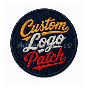 Wholesale Custom Embroidered Adventure Patch | Mountain Forest Logo Embroidery <b>Badge</b> | Iron-On & Sew-On Patch Manufacturer - Product Image 1