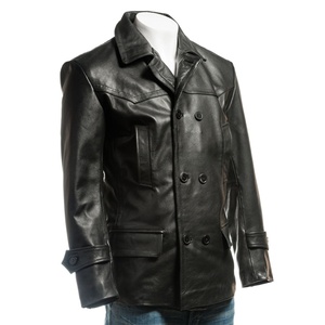 Men's Premium Quality Sheepskin Leather Winter <b>Jacket</b> Windproof Breathable Long <b>Bomber</b> Styles New Design Leather <b>jacket</b> For Sale - Product Image 5