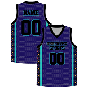 Uniforme de Baloncesto Retro de Alta Calidad, Transpirable, Personalizable, de Primera Categoría, para Deportes de Verano, Directo de Fábrica - Product Image 1