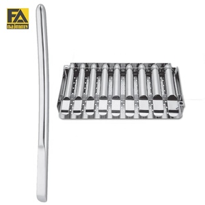 Set de dilatateurs utérins Hegar, 9 pièces, acier inoxydable, instrument chirurgical manuel pour salle d'opération, classe I, CE ISO13485 - Product Image 1