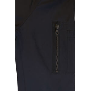 <b>Men's</b> Finished <b>Thin</b> Lightweight Canvas Winter Windproof Casual Zip-up Bomber <b>Jacket</b> with Mandarin Collar Seamless - Product Image 3