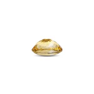 Natural Citrine Gemstone 7.55 Carat 12mm Yellow Certified Wholesale Jewelry Making - Product Image 3