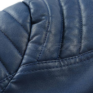 Veste en cuir pour homme, coupe ajustée, élégante, décontractée, légère, veste de mode urbaine, veste en cuir pour homme - Product Image 4