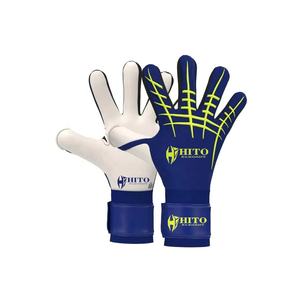 Gants de gardien de but de dernière génération, mousse haute densité de 4 mm, latex, doigts coupés, caoutchouc injecté au dos, logo personnalisé, enveloppe pour le pouce - Product Image 1