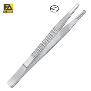 Pinces chirurgicales à tissus, à mâchoires fendues (un en deux), instrument manuel, Classe I, certifié CE - Product Image 1