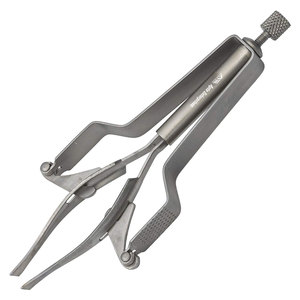 Outils d'instruments de beauté à pointe inclinée en acier inoxydable rétractable Outils de salon professionnels de haute qualité Pince à sourcils automatique - Product Image 3